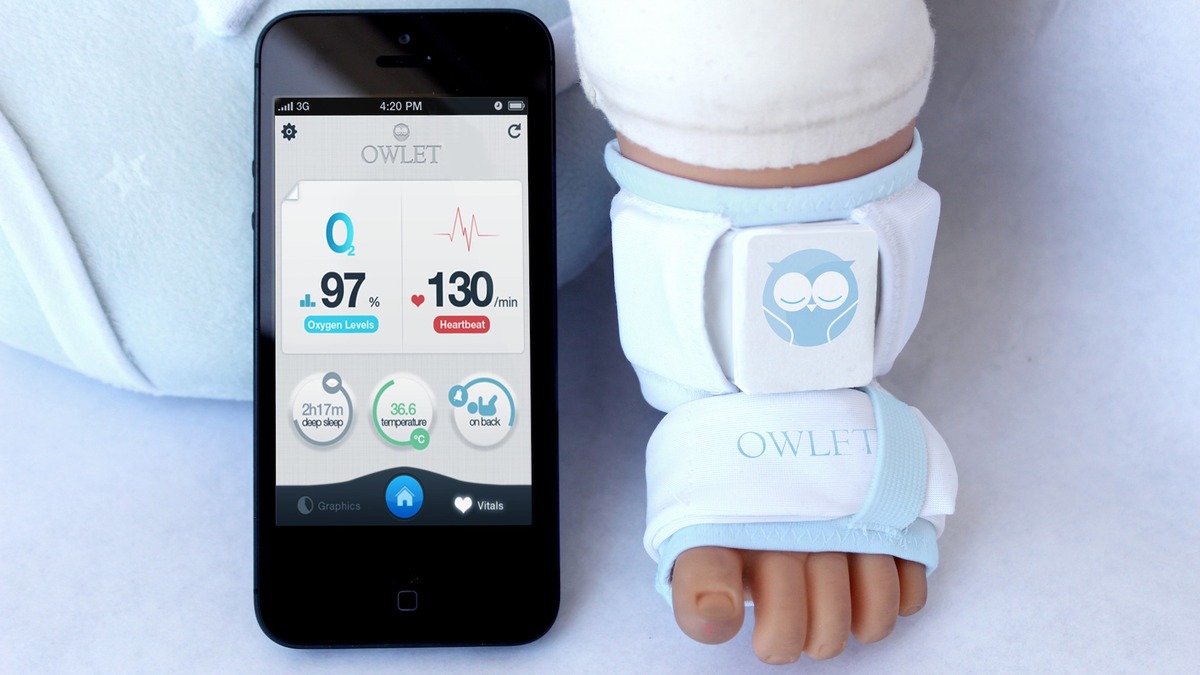 Owlet smart sock