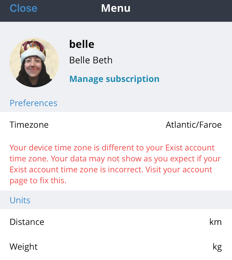 Time zone discrepancy