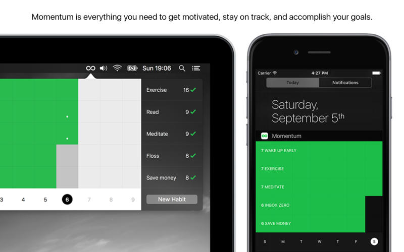 momentum habit tracker app cost