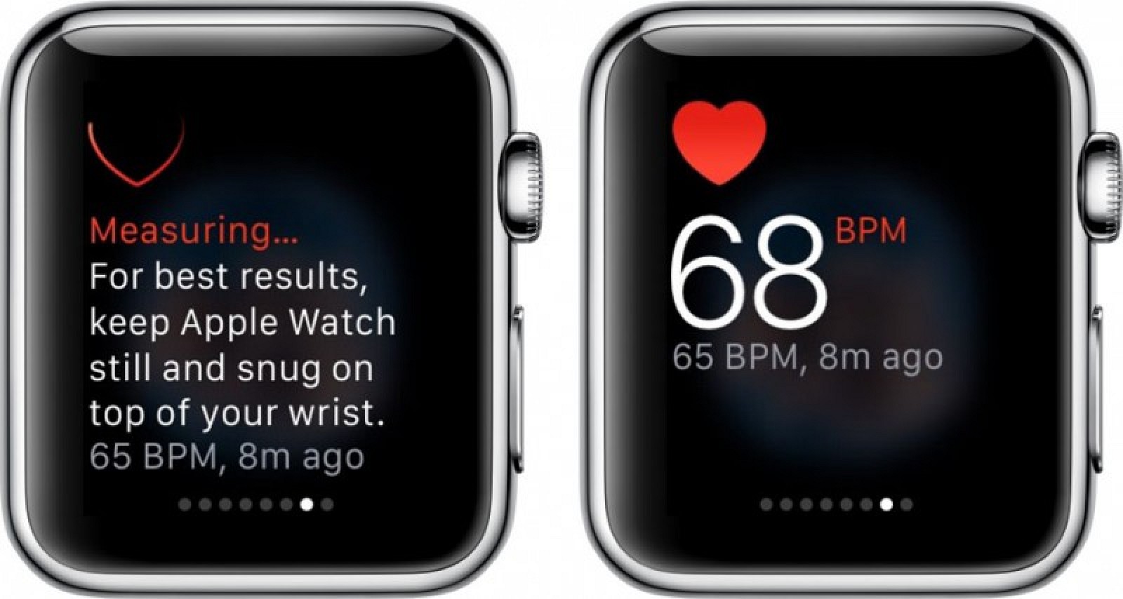 Check heart rate on apple online watch