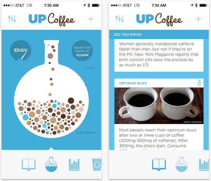 UP coffee app