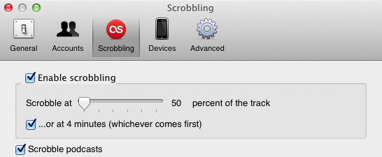last.fm mac preferences