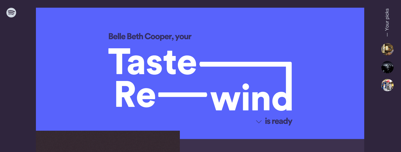 Spotify Taste Rewind