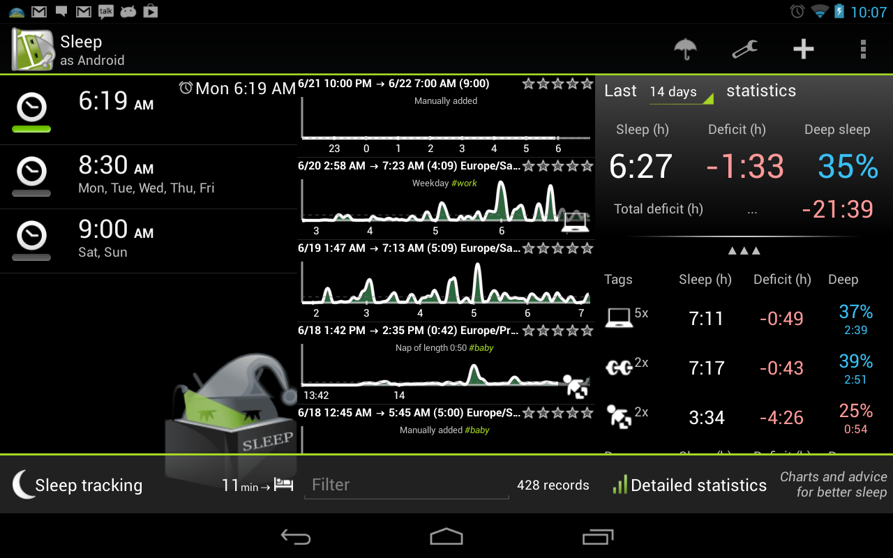 android deep sleep mode