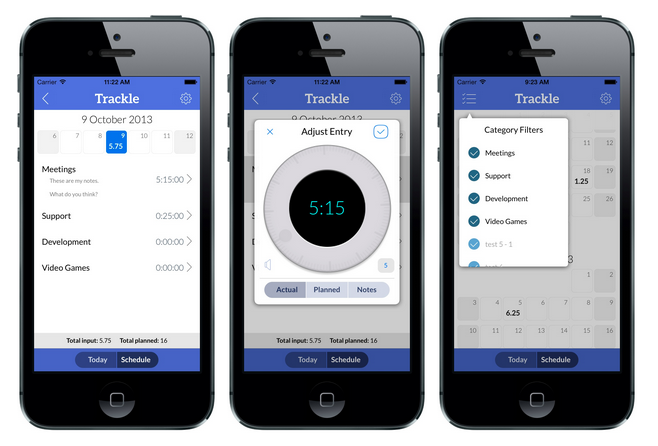 tick time tracking app