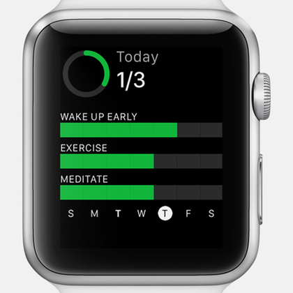 Tracking app for online apple watch