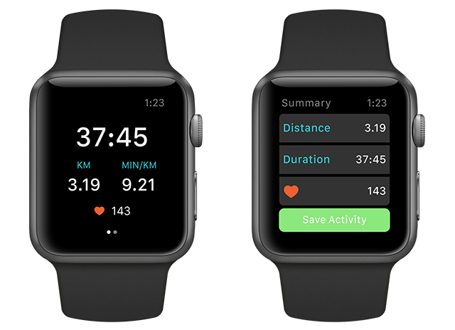 Runkeeper sync cheap apple watch