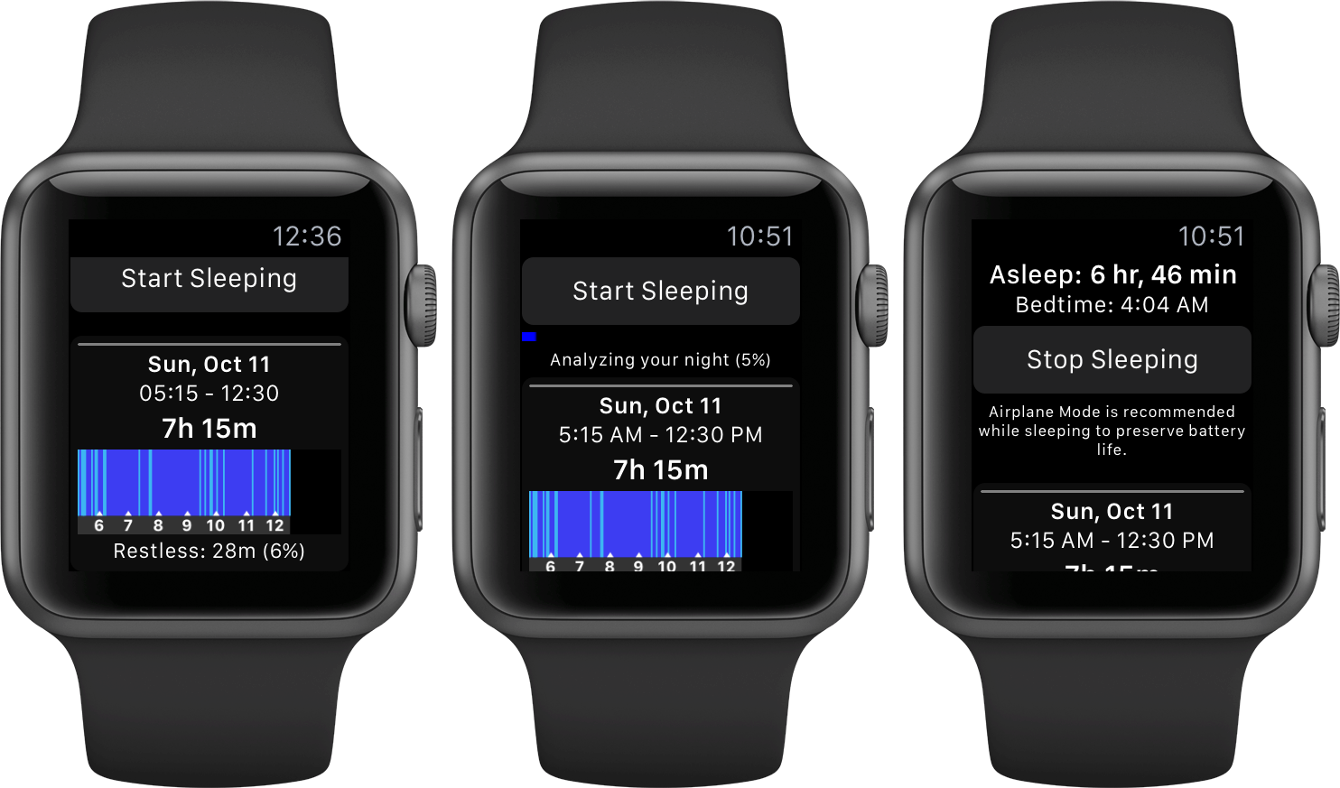 apple watch sleep monitor